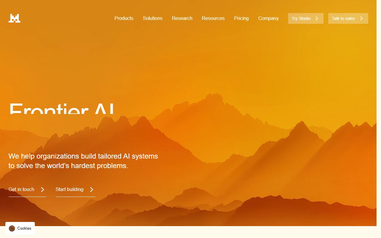 Mistral 7B screenshot