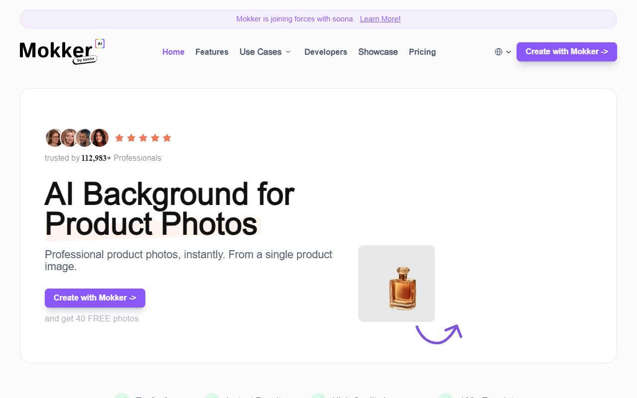 Mokker AI screenshot