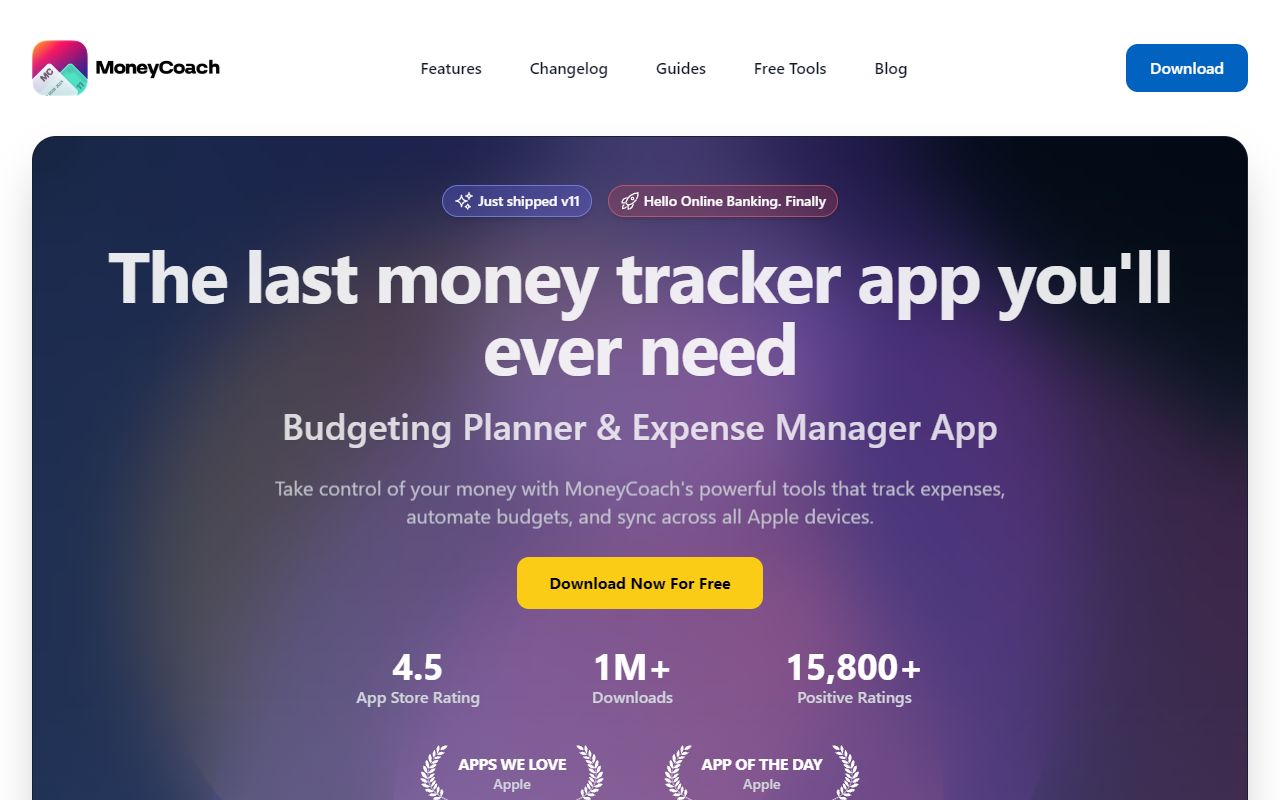 MoneyCoach screenshot