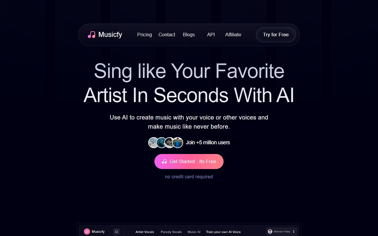 Musicfy screenshot