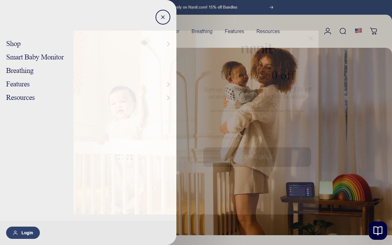 nanit - website preview