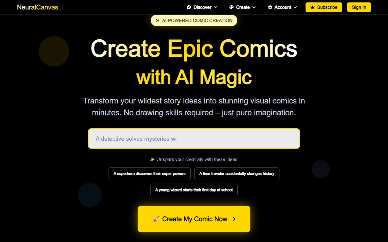 Neuralcanvas screenshot