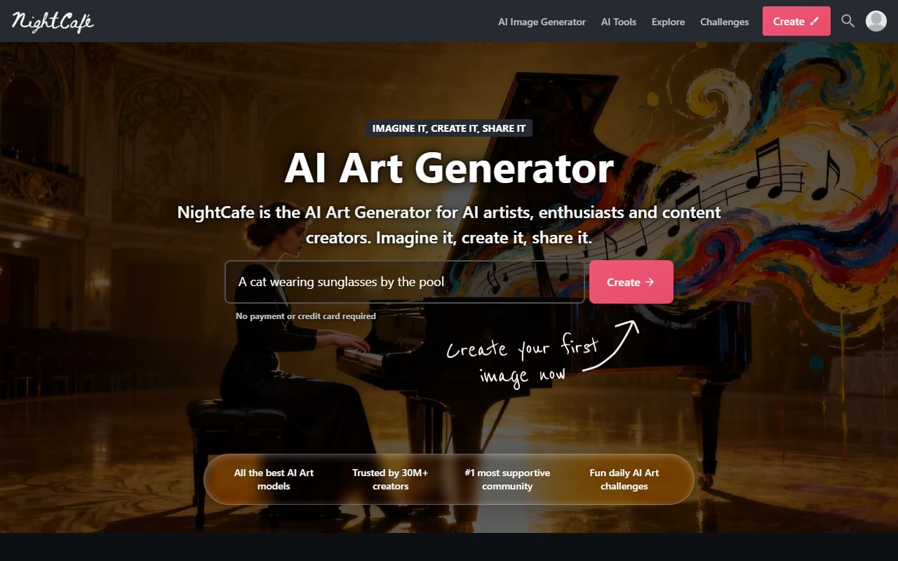 NightCafe screenshot