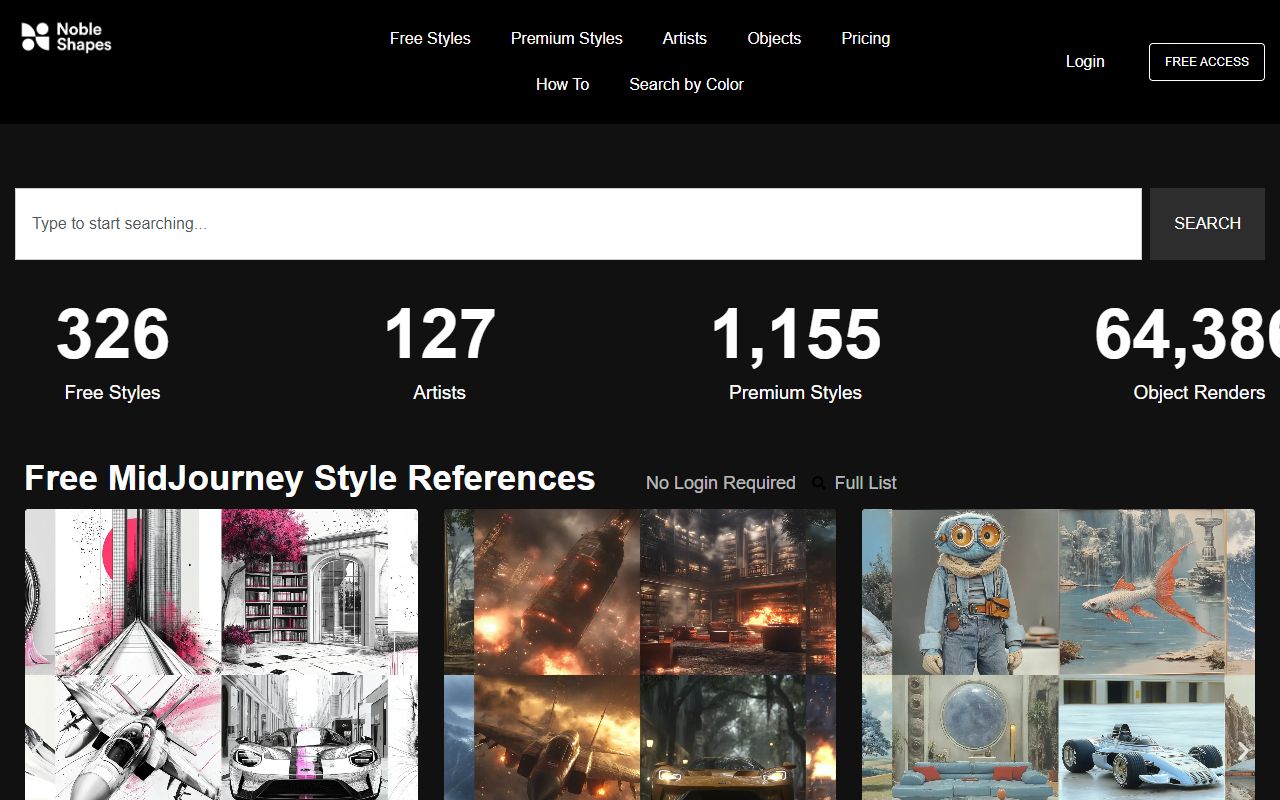 Noble Shapes screenshot