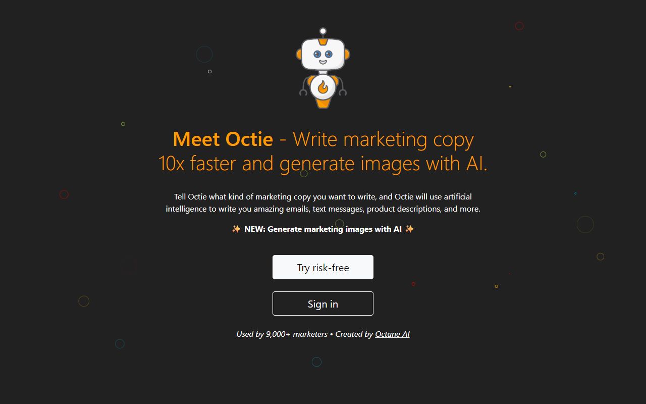 Octie.ai screenshot