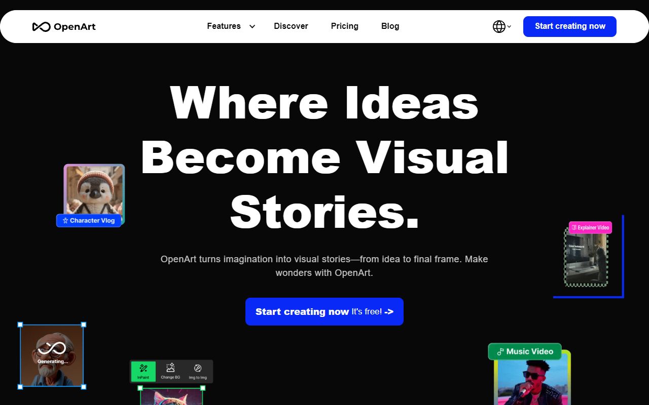 OpenArt Photo Booth screenshot