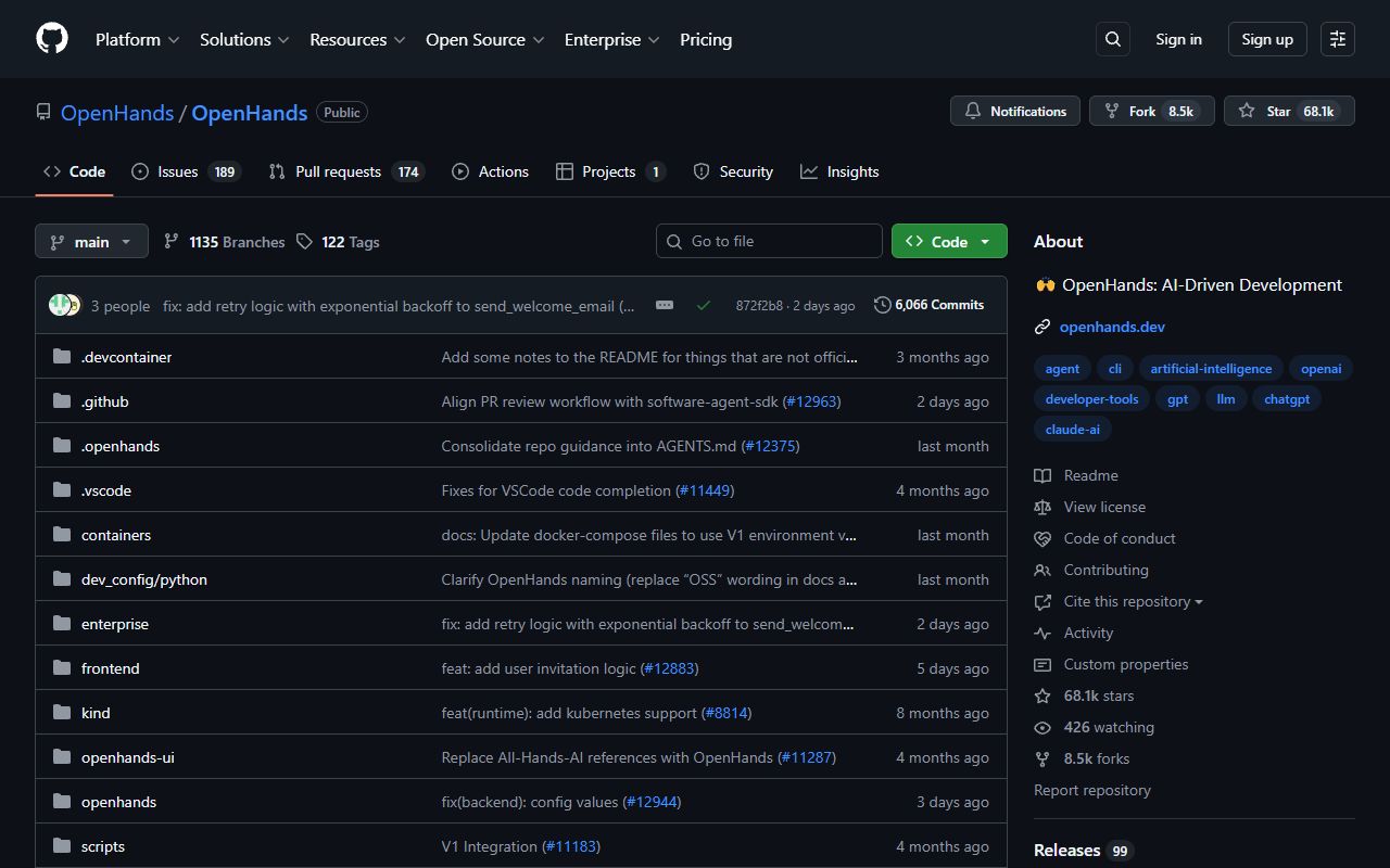 OpenDevin - website preview