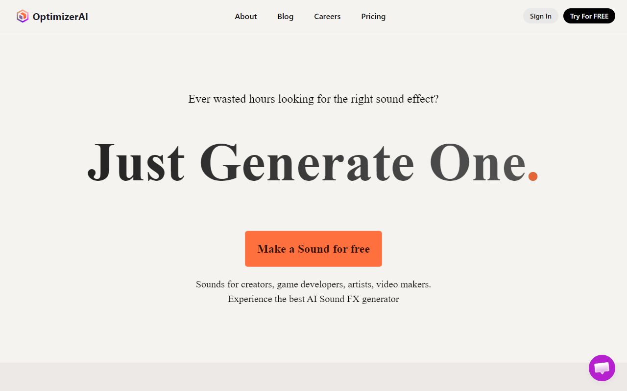 OptimizerAI screenshot