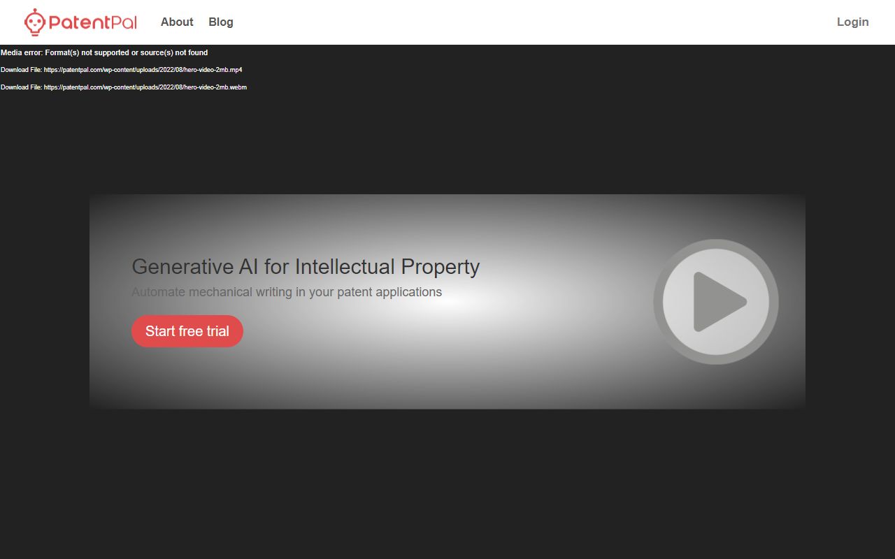 PatentPal screenshot