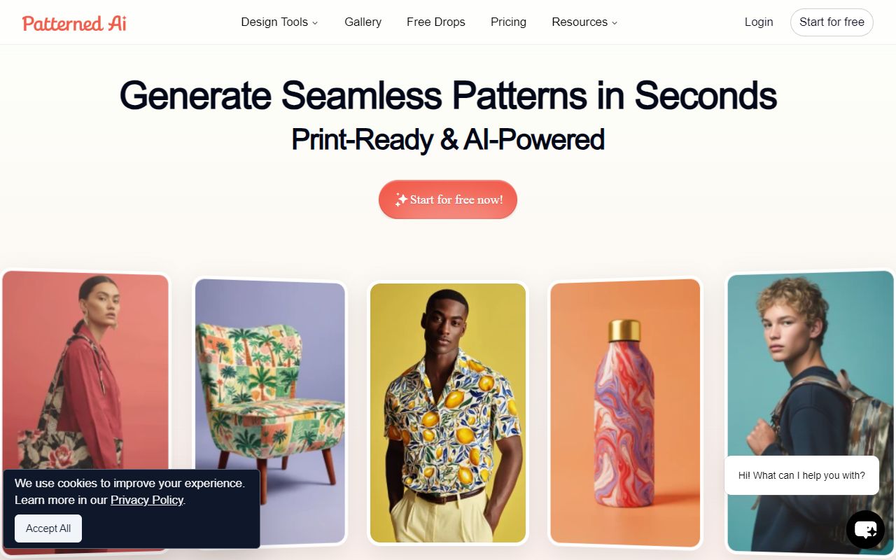 Patterned AI screenshot