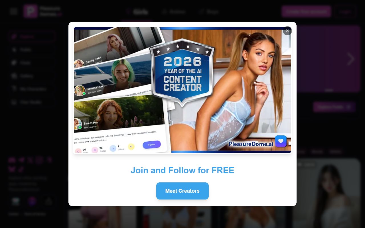 Pleasuredomes screenshot