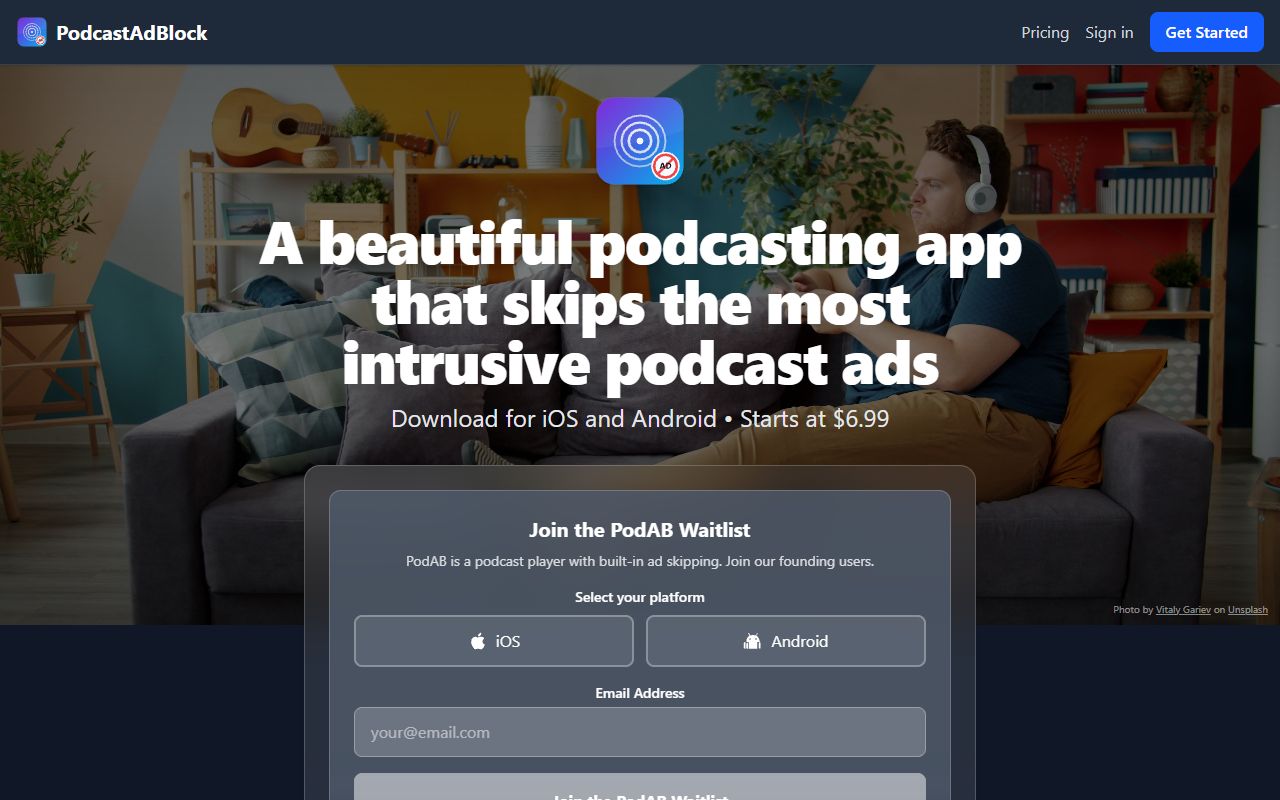 PodcastAdBlock screenshot
