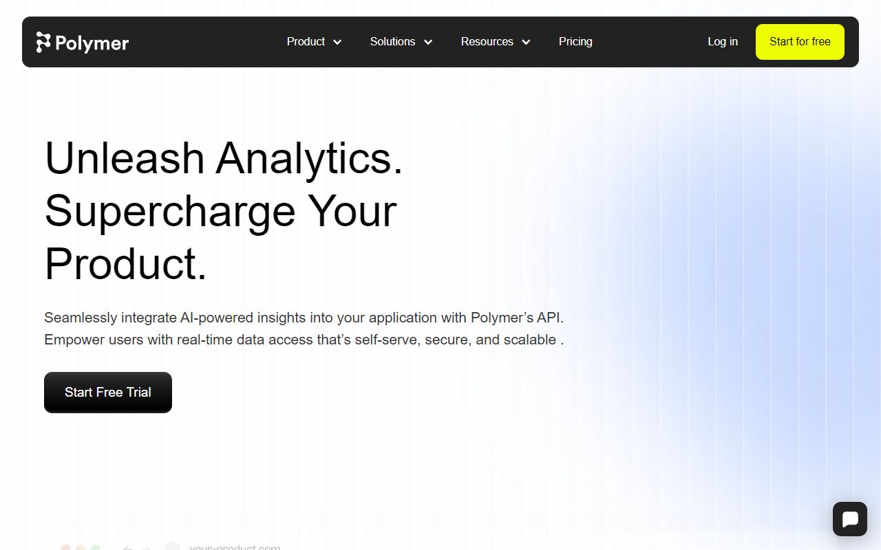 Polymer - website preview