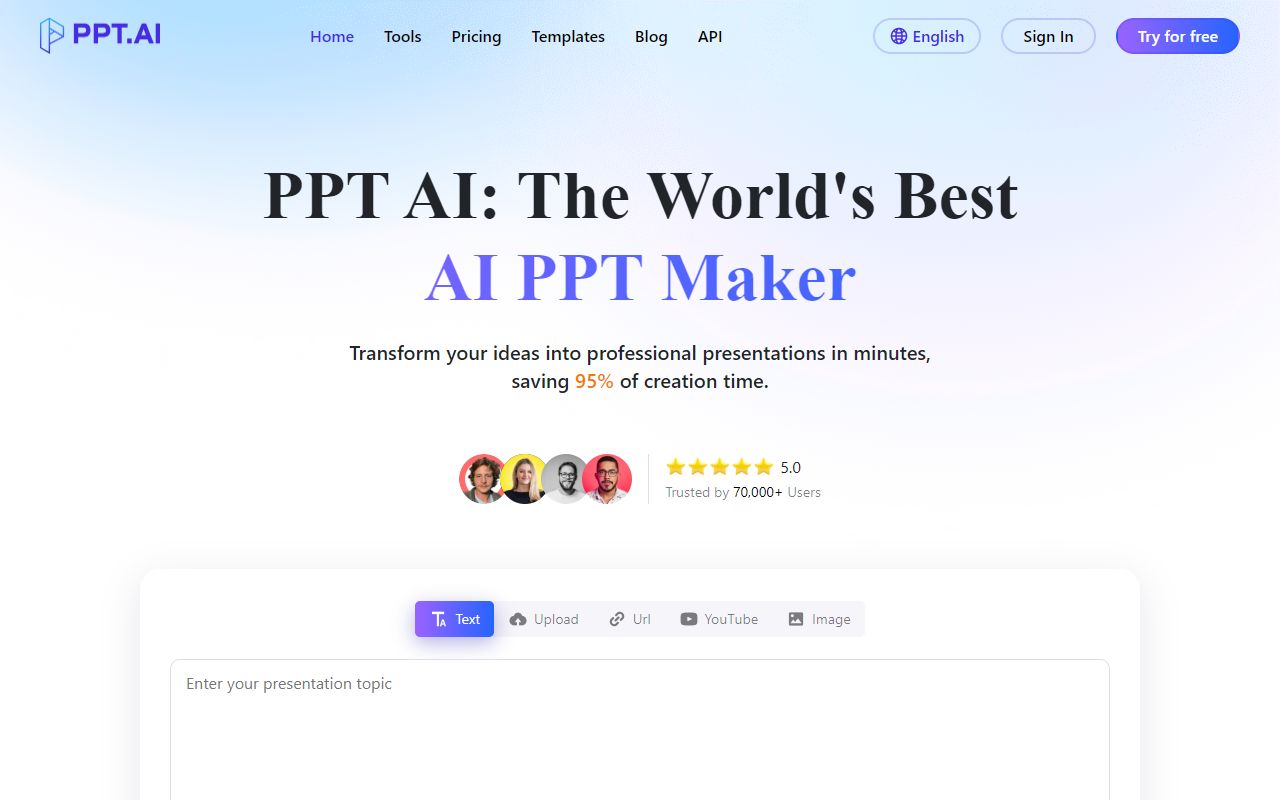 PPT.AI screenshot