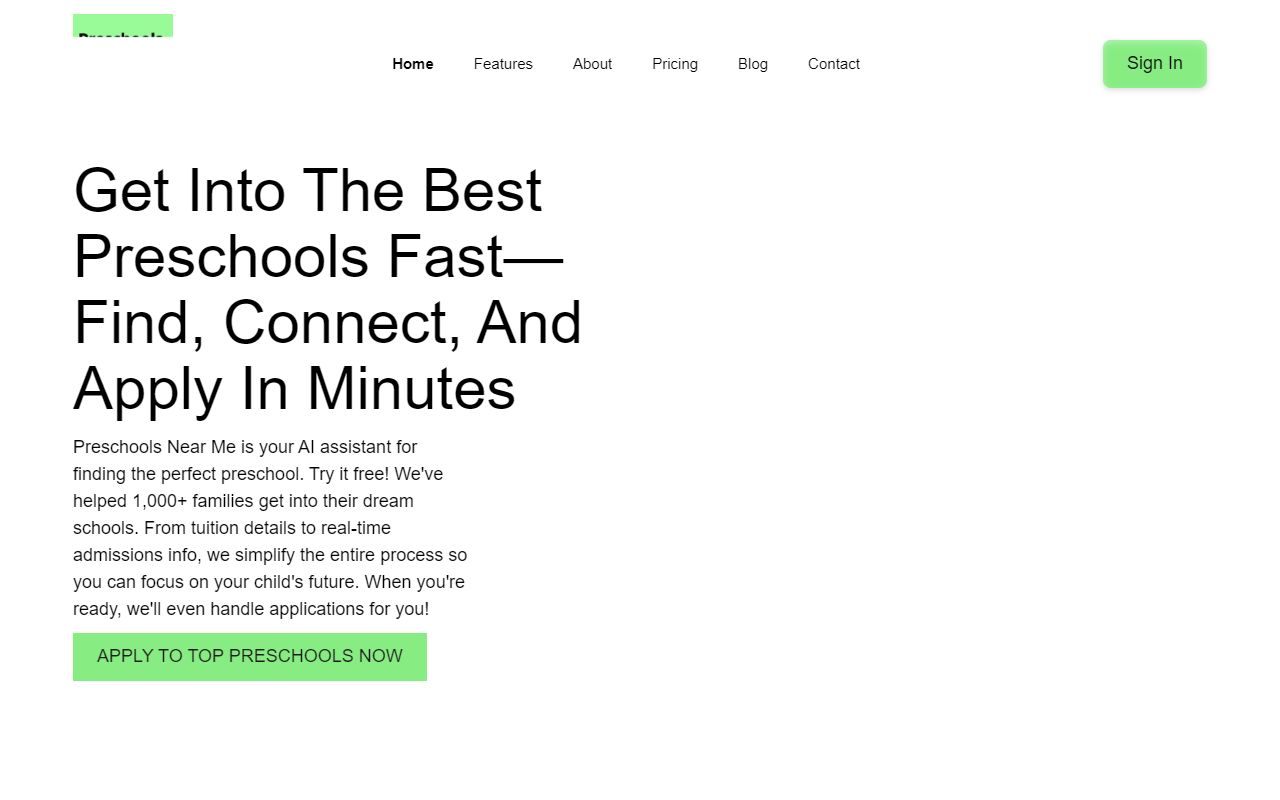 Preschools Near Me screenshot