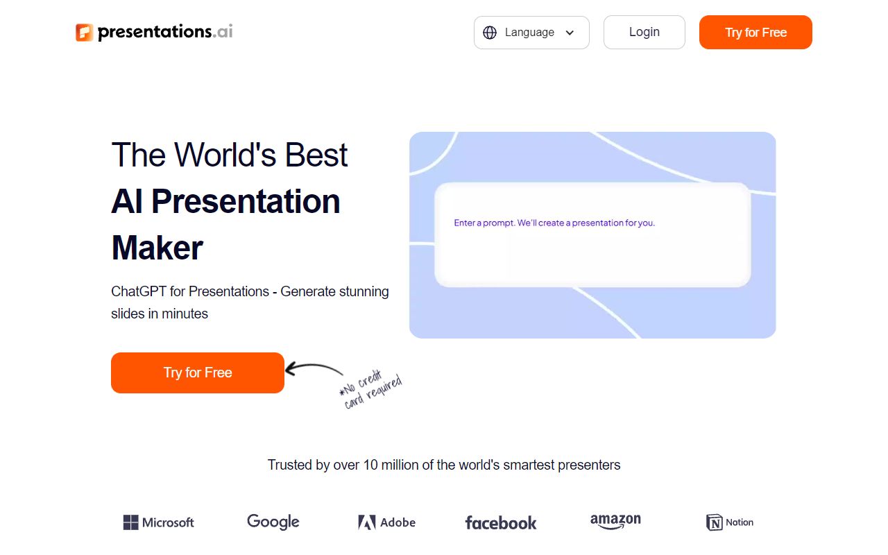 Presentations.AI screenshot