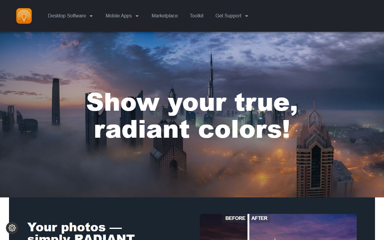 Radiant Photo screenshot