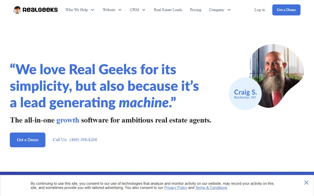 Real Geeks screenshot