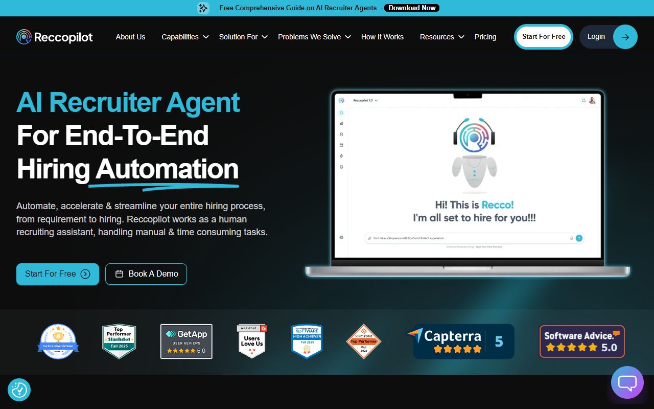 Reccopilot screenshot