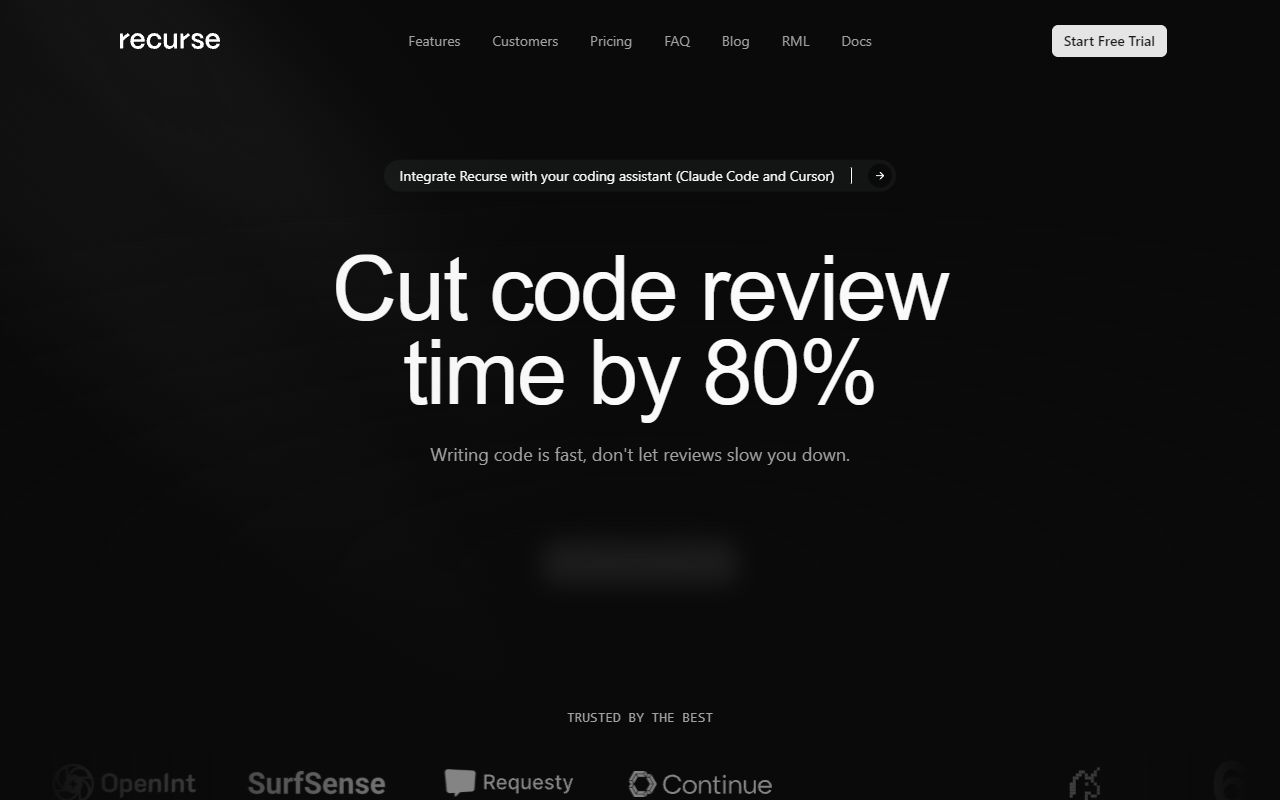 Recurse ML screenshot