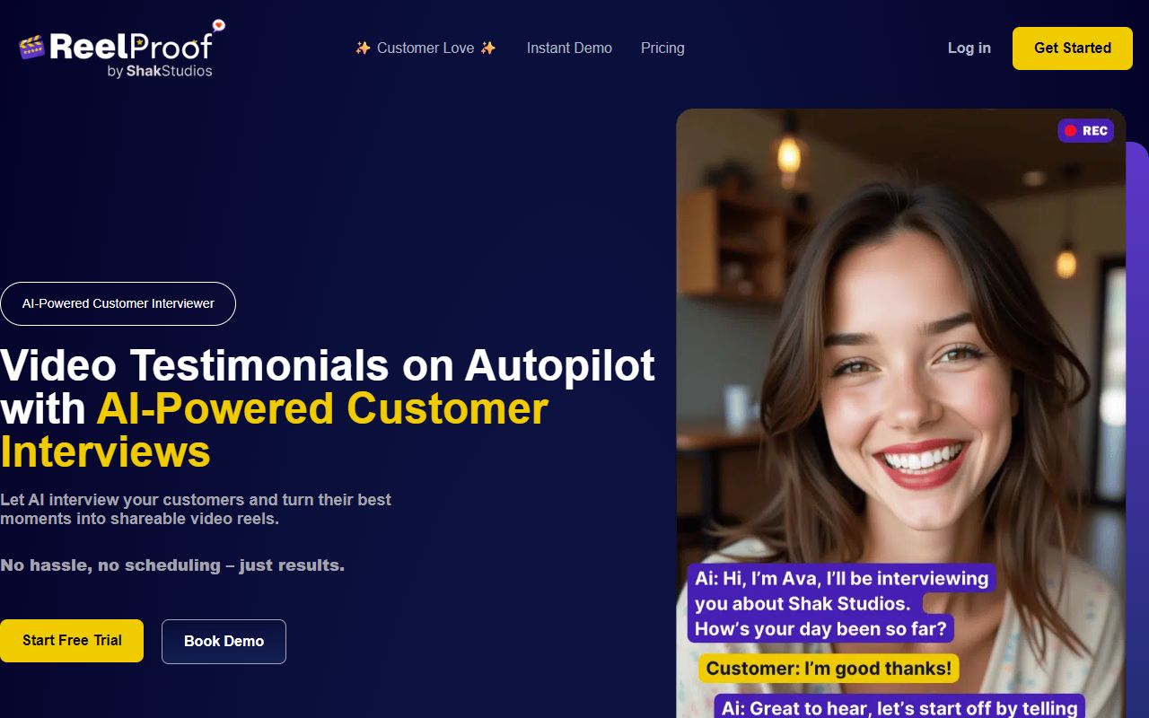 ReelProof screenshot