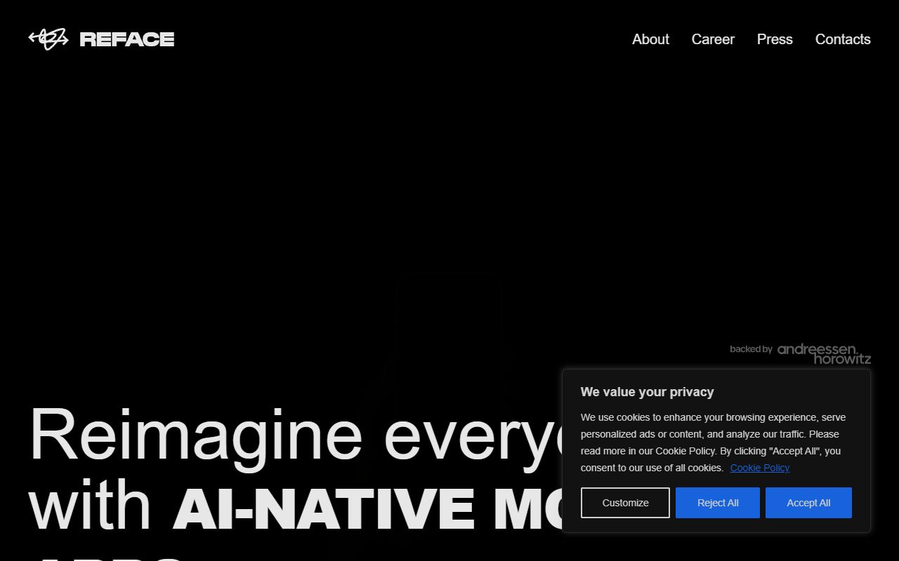 Reface AI screenshot