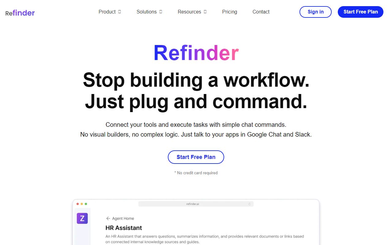 Refinder AI screenshot