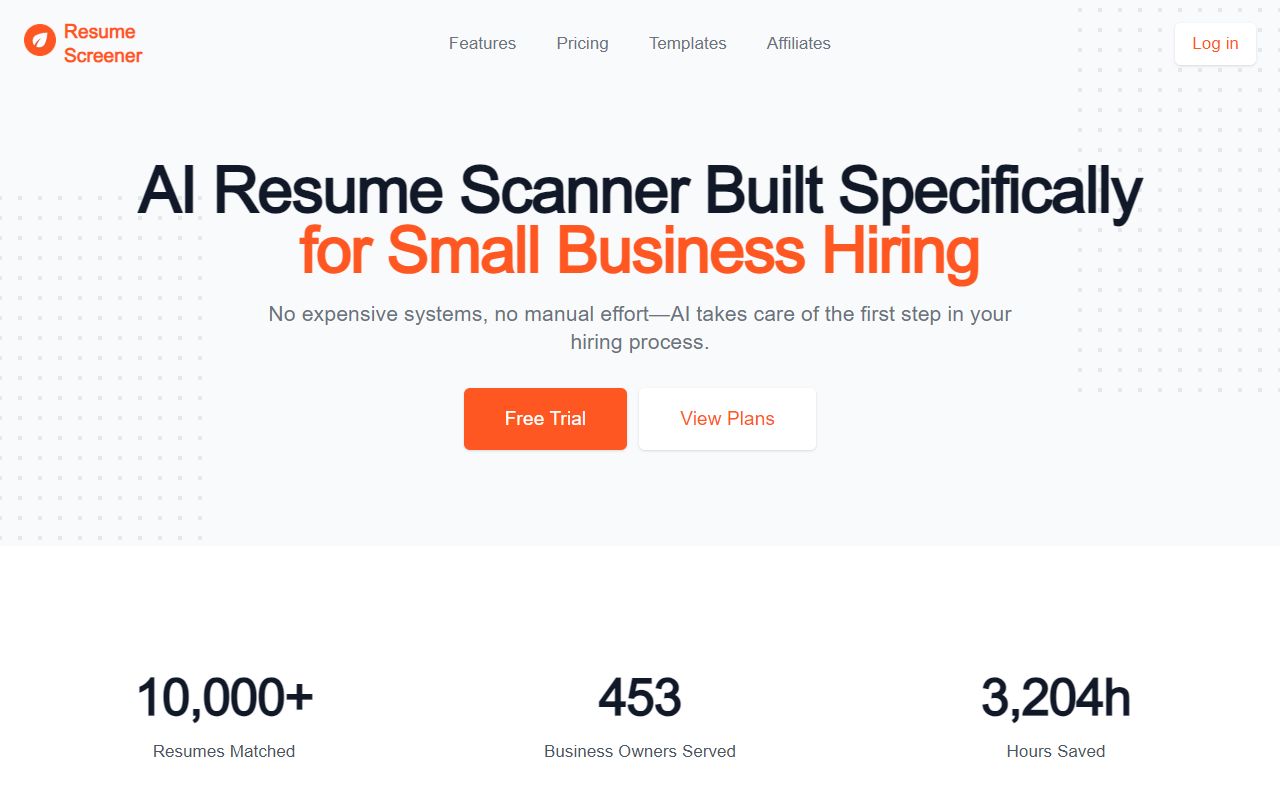 Resume Screener AI screenshot