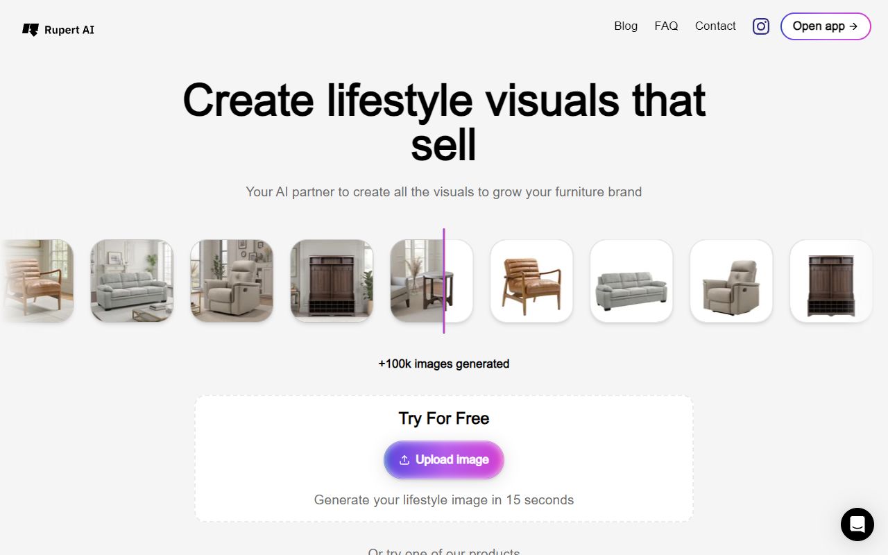 Rupert AI screenshot