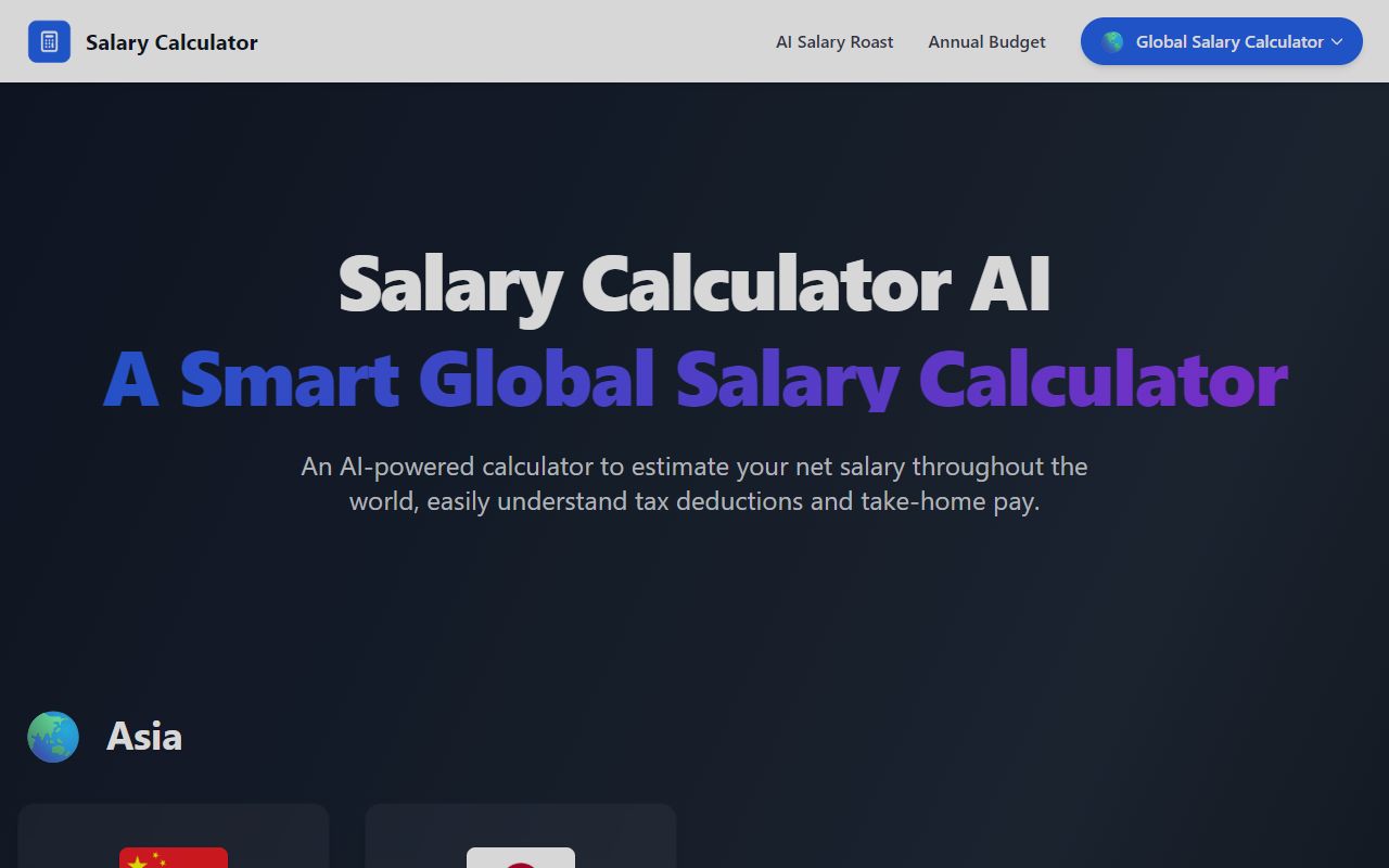Salary Calculator AI screenshot