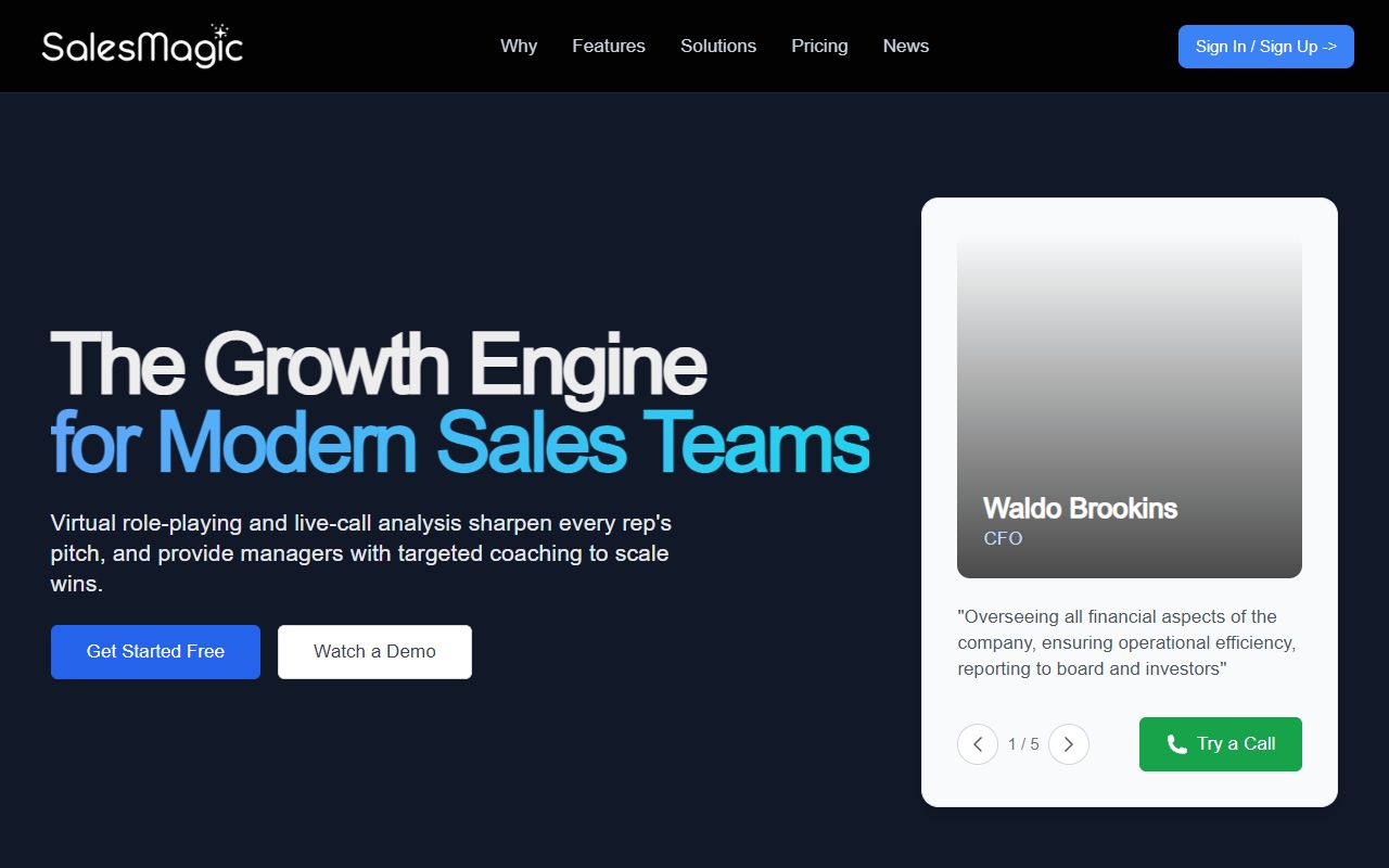 SalesMagic screenshot