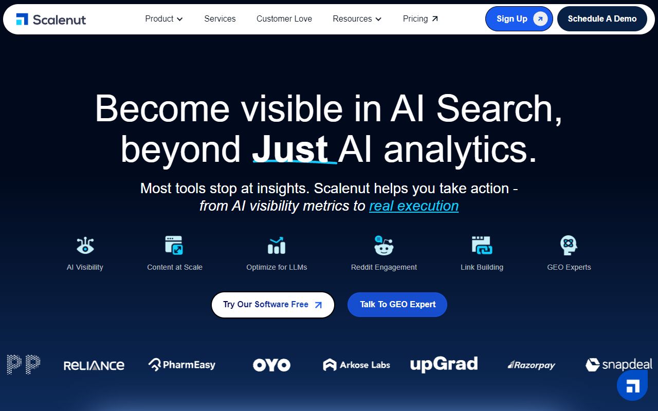 Scalenut - website preview