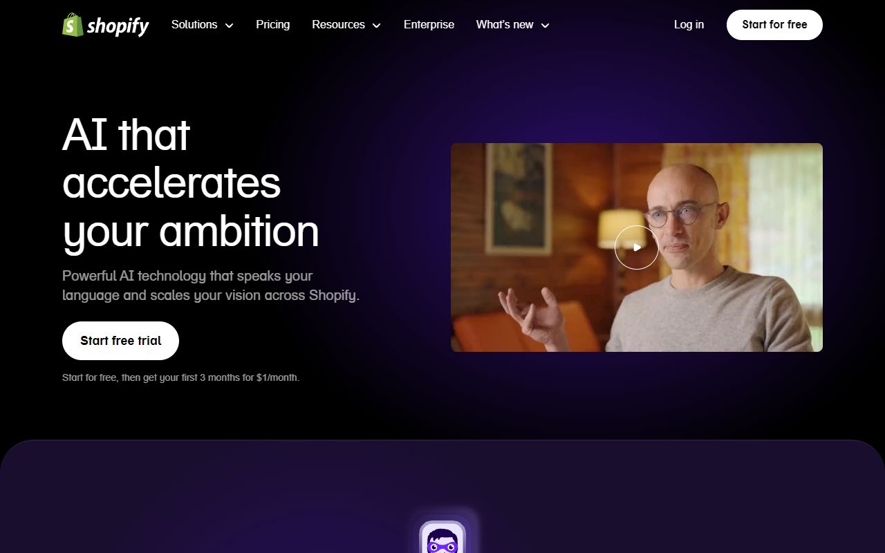Shopify Magic - website preview