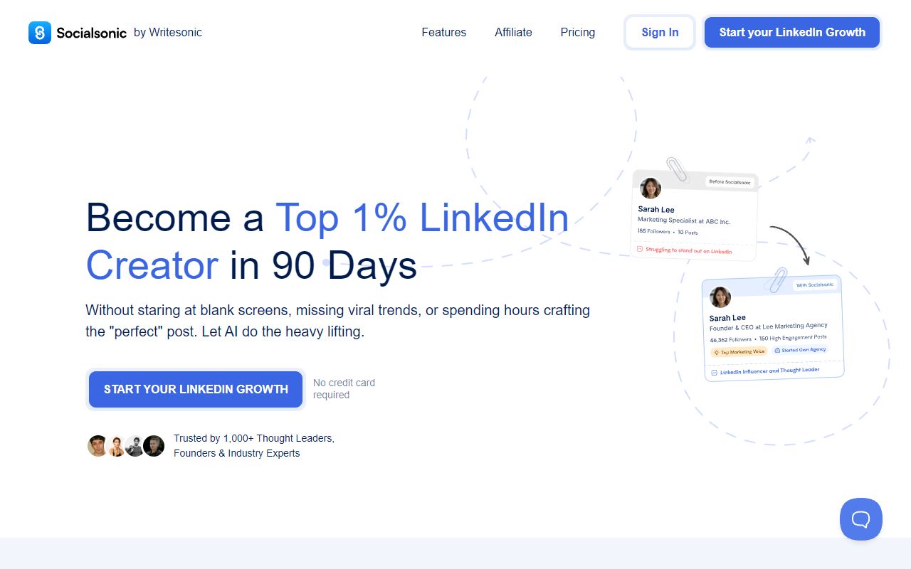 Socialsonic screenshot