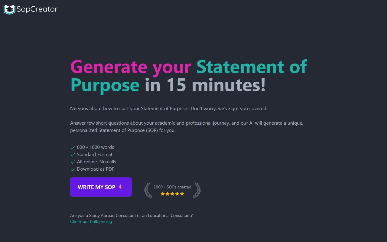 SopCreator screenshot