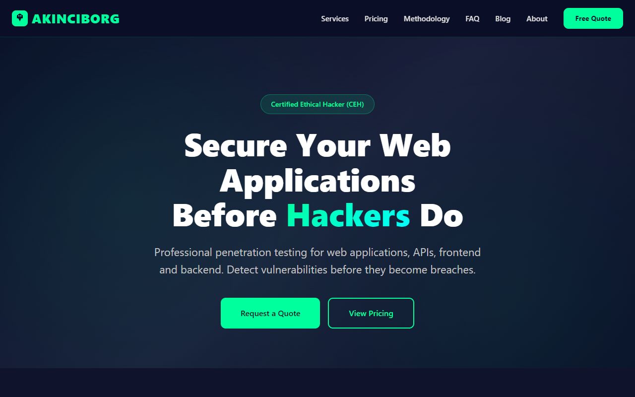 SourceAI - website preview