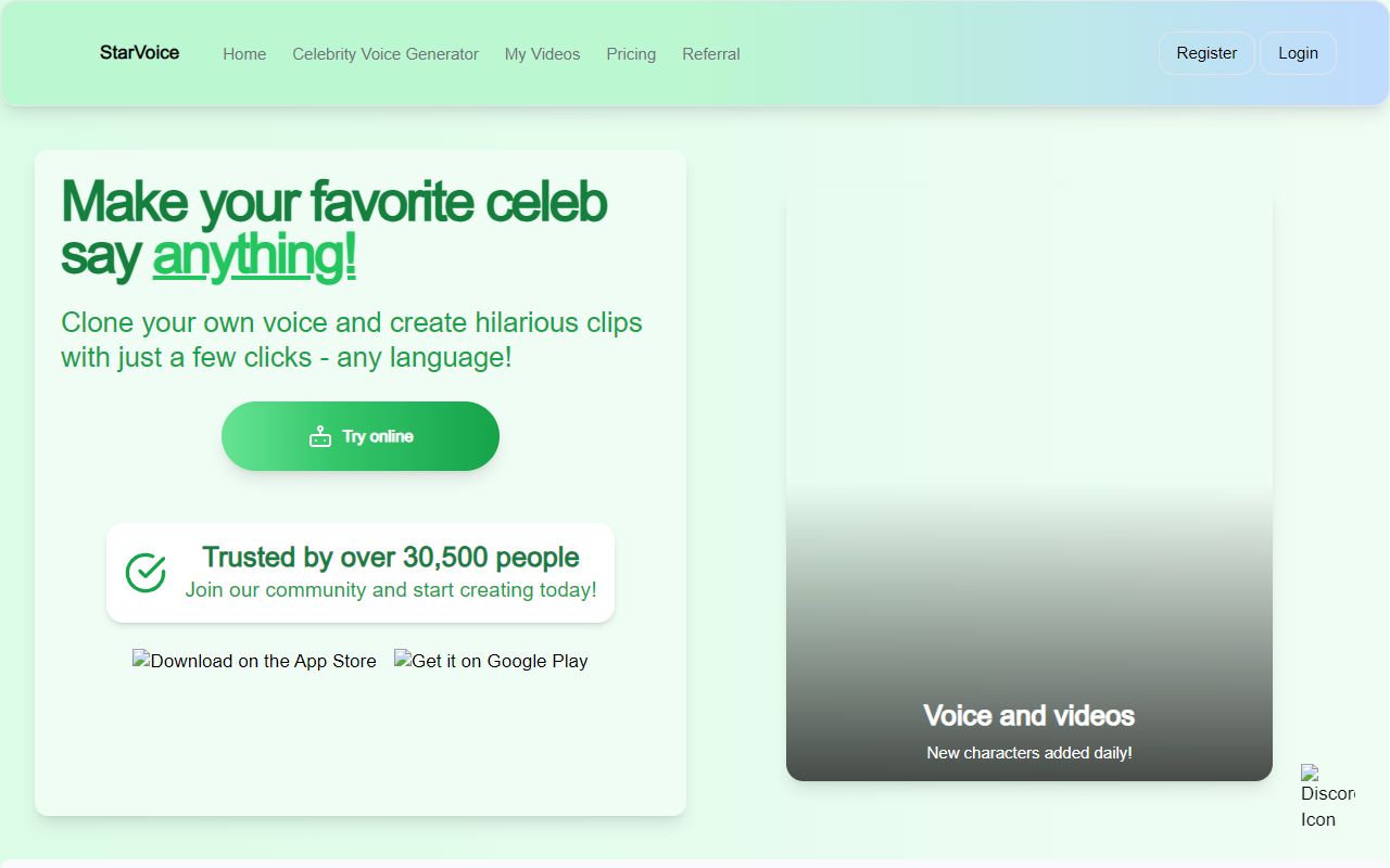 StarVoiceAi screenshot