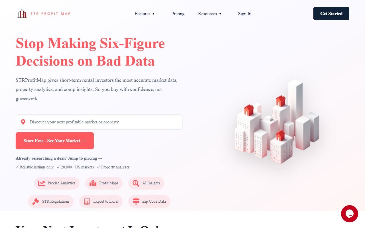 STRProfitMap screenshot