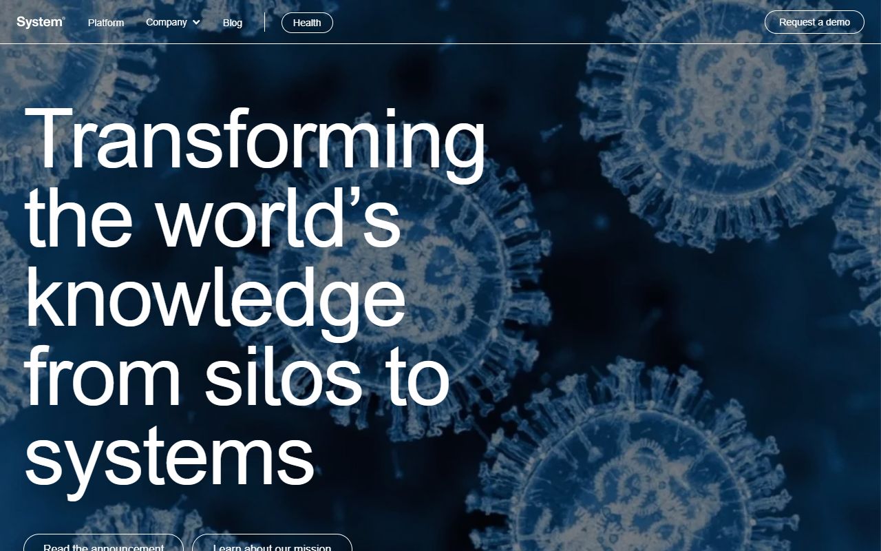 System Pro - website preview