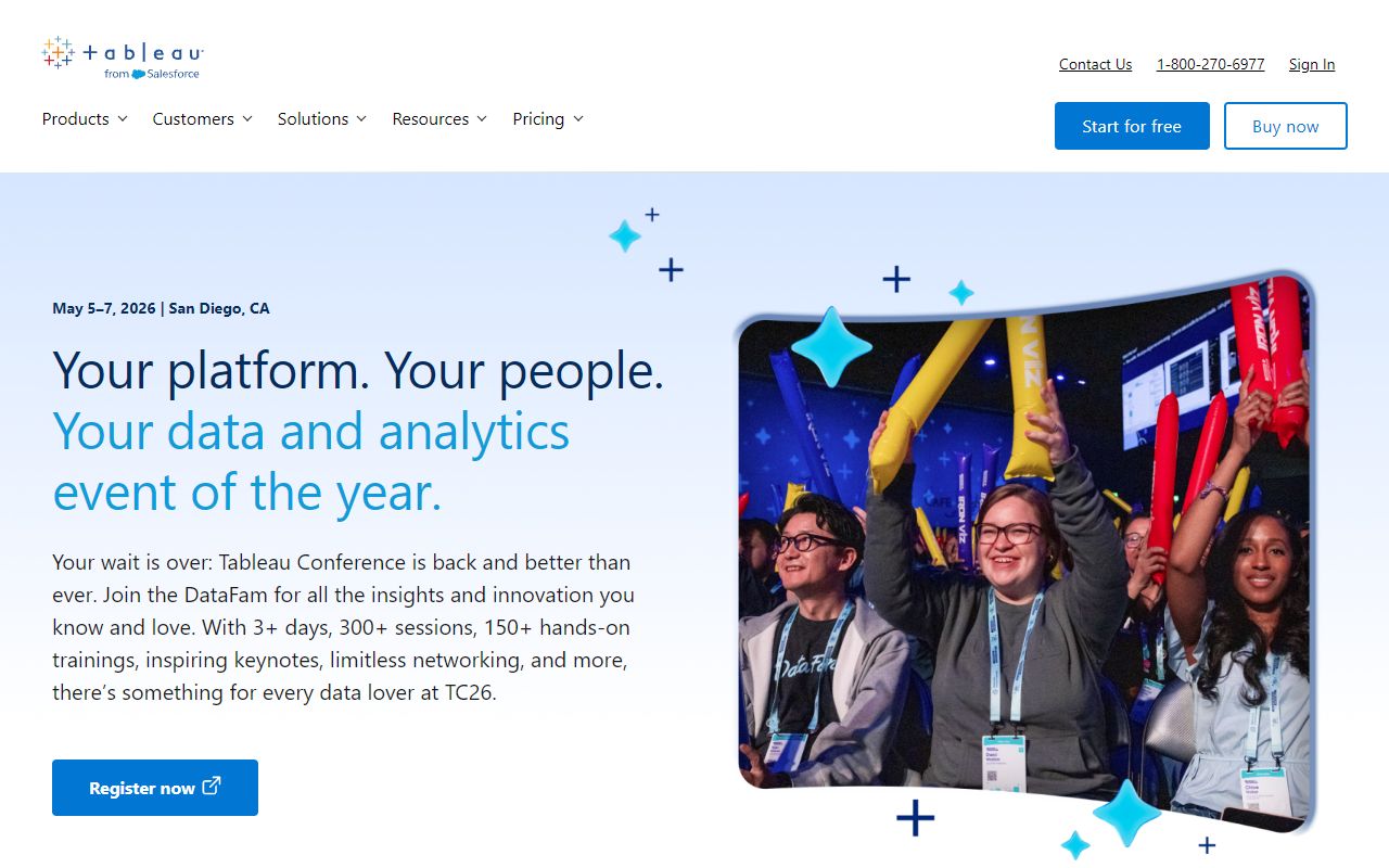 Tableau AI screenshot