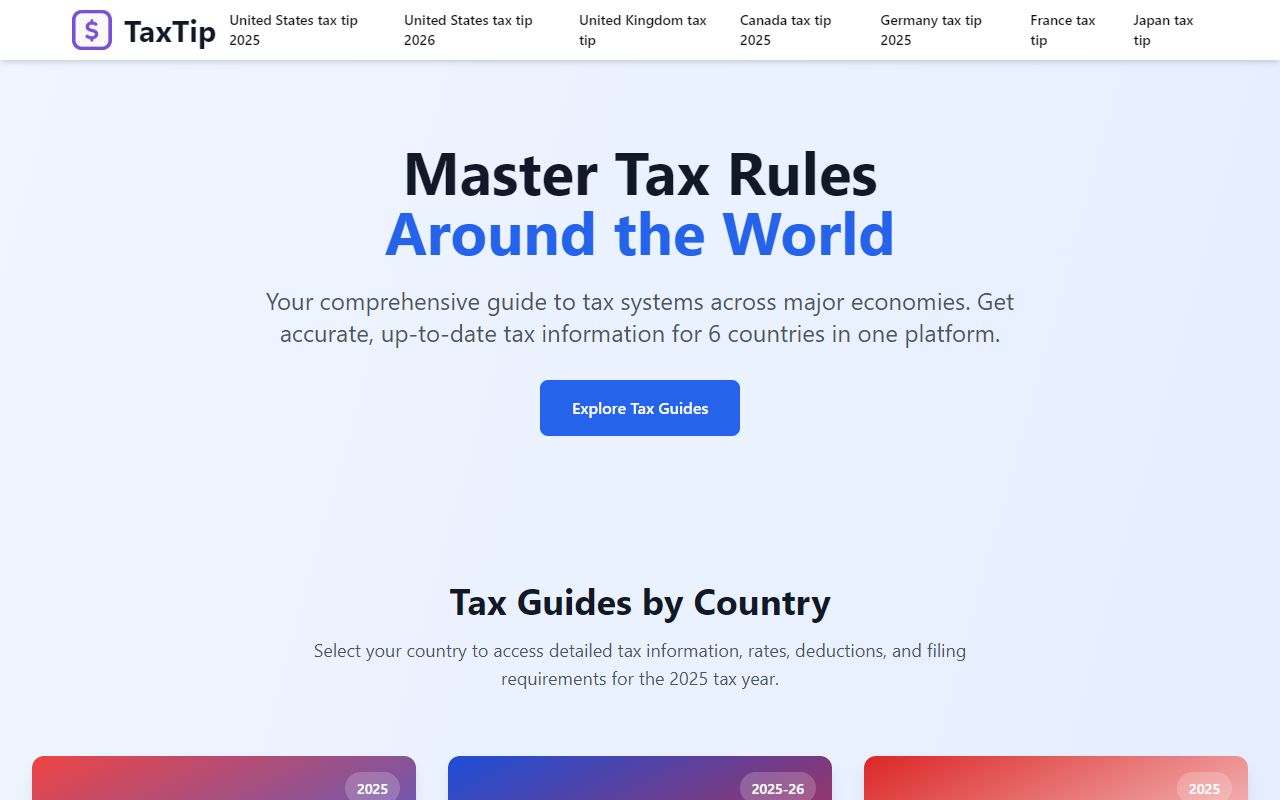 TaxTip.ai screenshot
