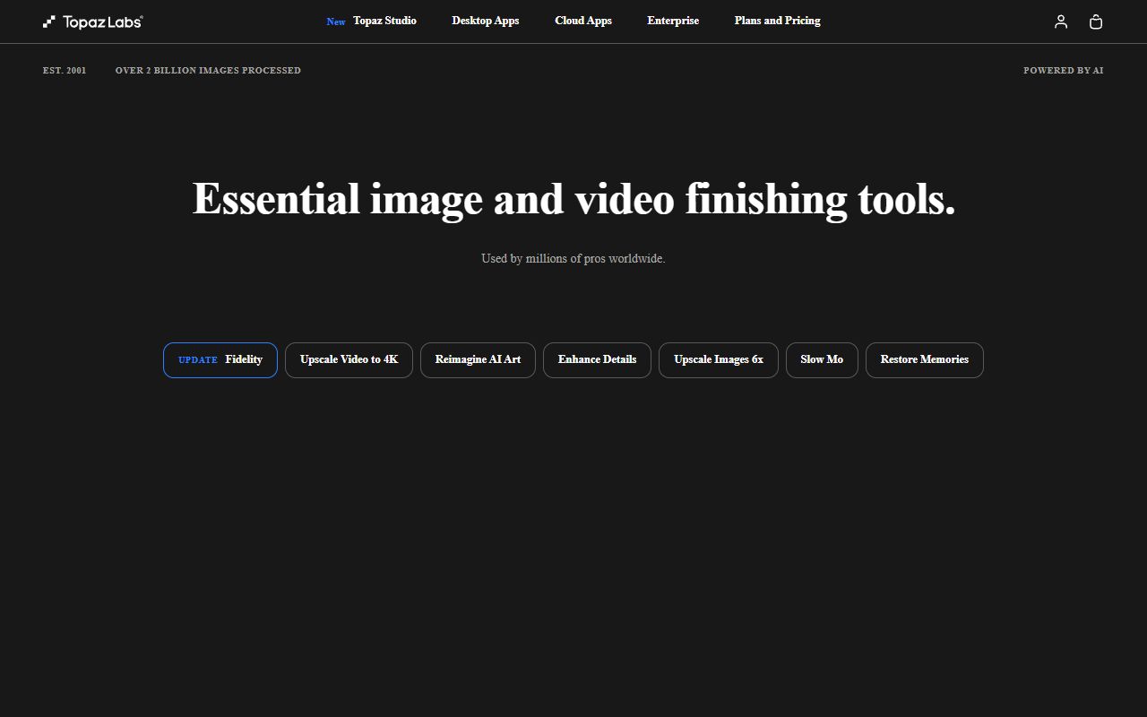 Topaz Labs screenshot