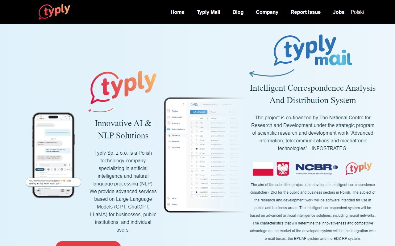 Typly screenshot