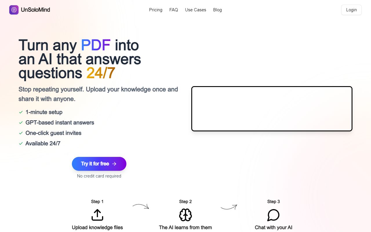 UnSoloMind screenshot