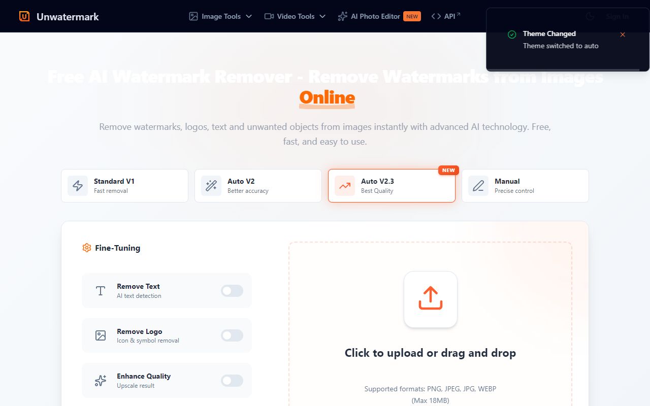 Unwatermark screenshot