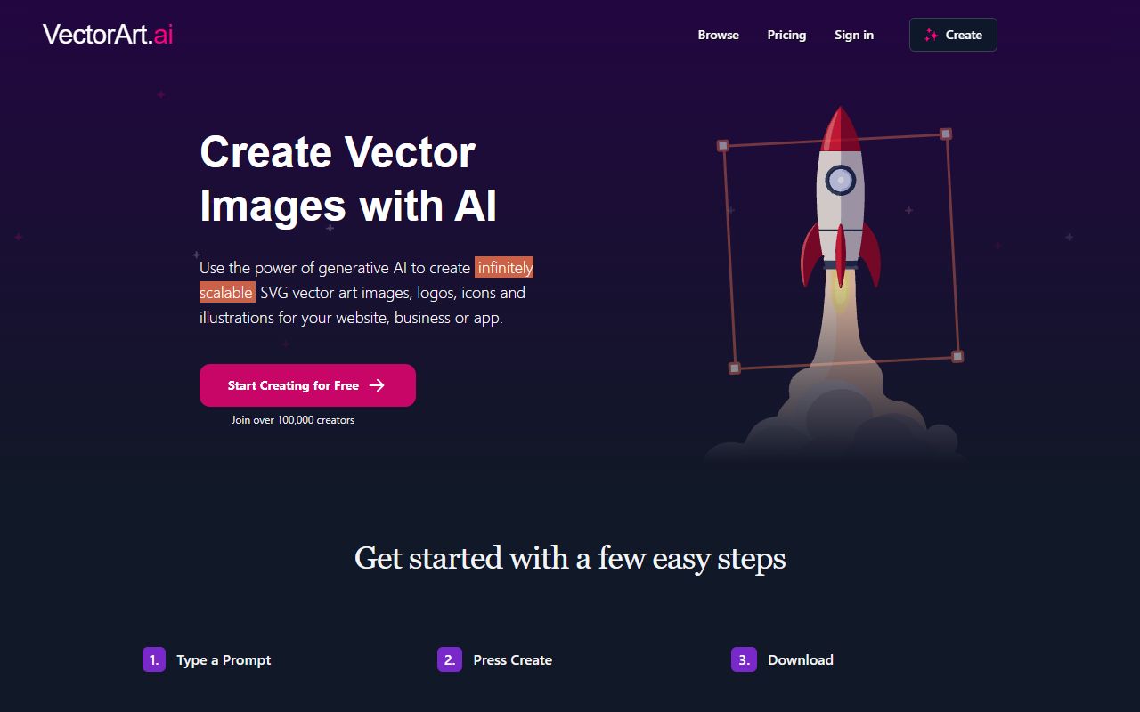 VectorArt.ai screenshot