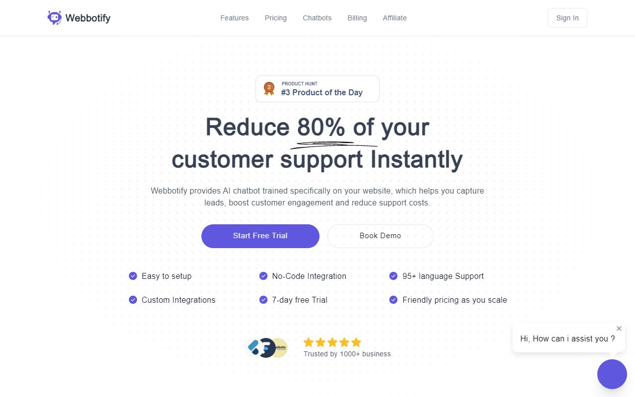 Webbotify screenshot