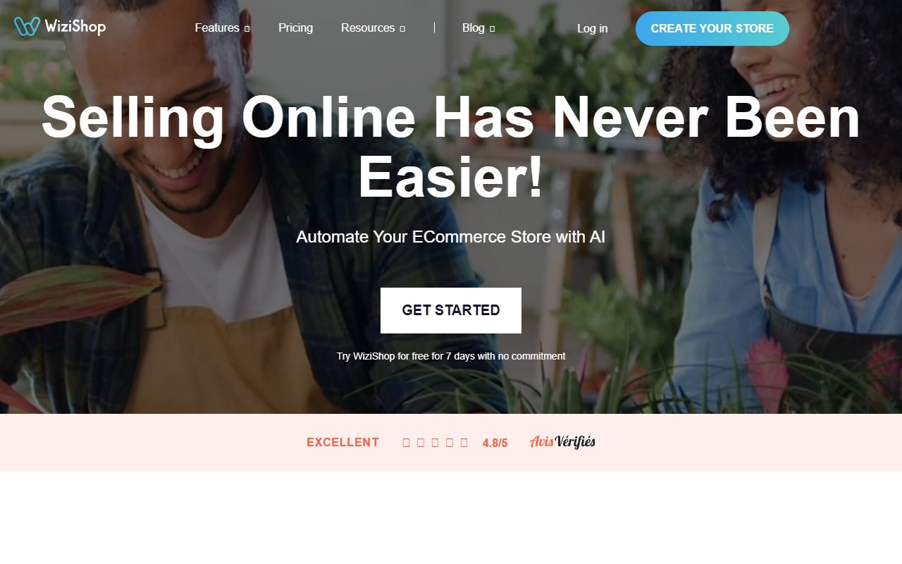 WiziShop AI screenshot