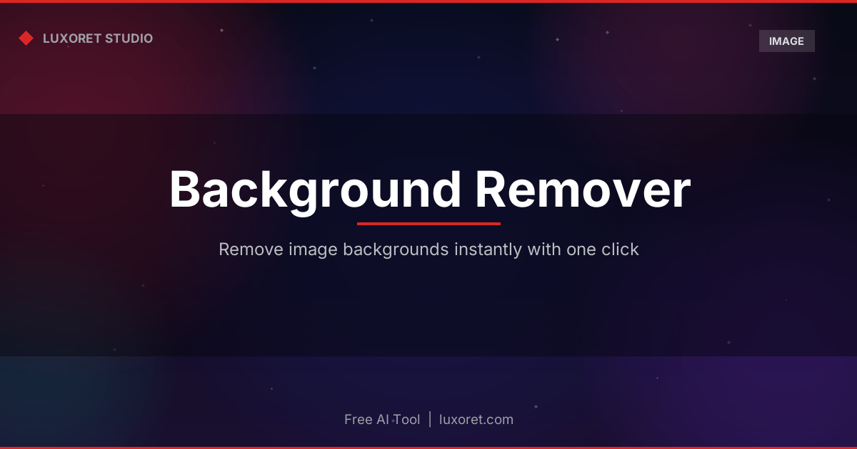 Free Background Remover: Erase Image Backgrounds Online - Luxoret