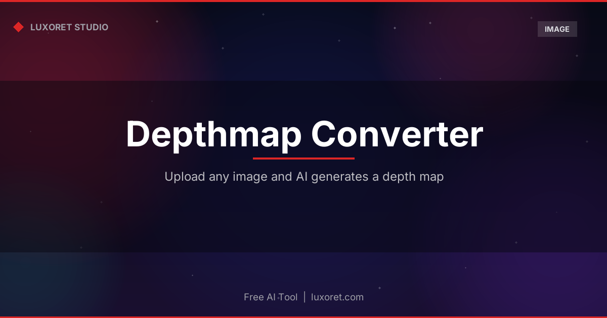 Free Depth Map Generator: AI Depthmap from Image Online - Luxoret